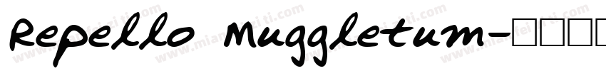 Repello Muggletum字体转换